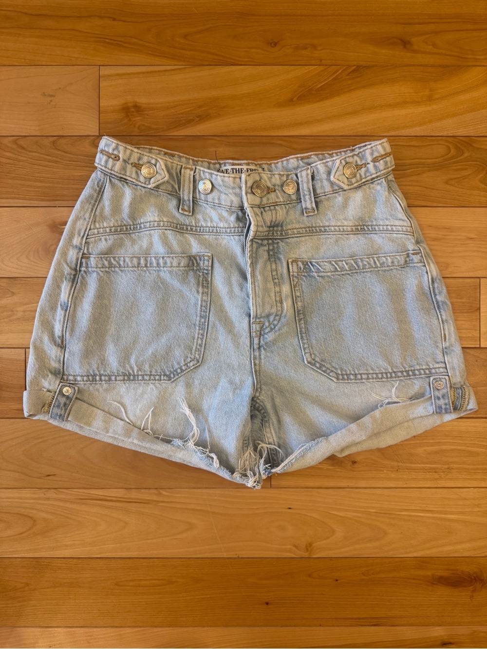 Free People We The Free Palmer Short in La La Land—Size 24
